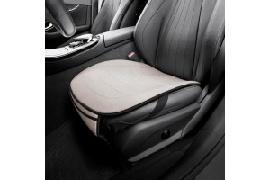 Προστατευτικό Καθίσματος (Κάτω) Με Μπροστινή Τσέπη Otom Από Λινό Ύφασμα Μπεζ CBLM-103 1 Τεμάχιο