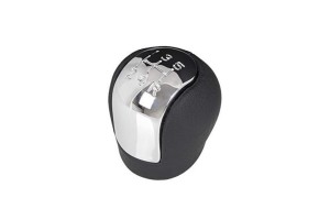 Πόμολο Λεβιέ Ταχυτήτων Μαρκέ Μαύρο/Χρώμιο Για Opel Vectra C Με 5 Ταχύτητες GK3486