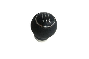 Πόμολο Λεβιέ Ταχυτήτων Universal Μαύρο/Χρώμιο Με 5 Ταχύτητες Με 3 Αντάπτορες M8/M10/M12 UT-3177