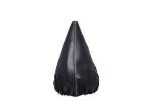 Φυσούνα Λεβιέ Ταχυτήτων Universal Pvc Μαύρη Tri-color Bmw Style 20719