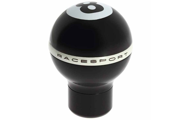 Πόμολο Λεβιέ Ταχυτήτων Universal Μαύρο 8 Ball Για Κανονική Όπισθεν 850110B