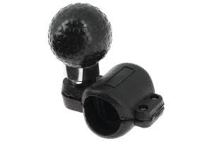 Τεμπέλης Τιμονιού Μαύρος "Golf Ball" 2707747 1 Τεμάχιο