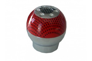 Πόμολο Λεβιέ Ταχυτήτων Κόκκινο-Μαύρο Κοκκάλινο Συμβατό Με Opel