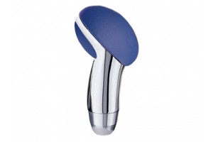 Πόμολο Λεβιέ Ταχυτήτων Οβάλ Μπλε-Νίκελ