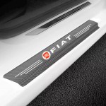 Διακοσμητικά Εσωτερικά Μασπιέ Πόρτας Carbon Look Fiat Αυτοκόλλητα 4 Τεμάχια