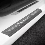 Διακοσμητικά Εσωτερικά Μασπιέ Πόρτας Carbon Look Renault Αυτοκόλλητα 4 Τεμάχια