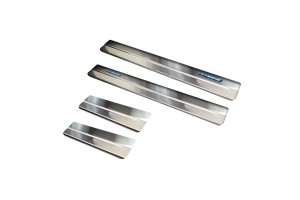 Διακοσμητικά Εσωτερικά Μασπιέ Πόρτας Για Toyota Rav4 16-18 / Toyota C-ΗR 2016+ Ηybrid Χρωμίου Αυτοκόλλητα 4 Τεμάχια 2/23007