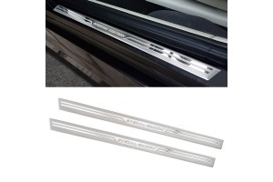 Διακοσμητικά Εσωτερικά Μασπιέ Πόρτας Universal Special Edition Ασημί/Χρώμιο 54cm X 3cm 2 Τεμάχια