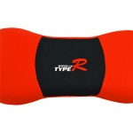 Μαξιλαράκι Αυχένα Type-R Για Το Κάθισμα Του Αυτοκινήτου Κόκκινο-Μαύρο 1Τμχ