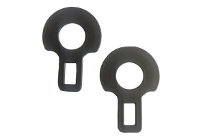 Απενεργοποιητές Ζωνών Universal Πλαστικοί Μαύροι Με Μεγάλη Τρύπα 2 Τεμάχια