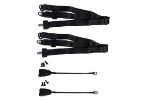 Ζώνες Ασφαλείας 3 Σημείων Απλές 273cm +35cm Μπαστούνι