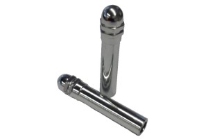 Αφάλειες Πόρτας Αυτοκινήτου Αλουμινίου Ασημί 2Τμχ