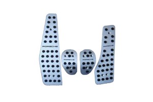 Πεντάλ Αλουμινίου Και Footrest Συμβατά Με Porsche 2 Μη Αυτόματο Σετ 4 Τεμάχια