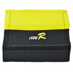Προστατευτικά Type-R Για Τη Ζώνη Ασφαλείας Του Αυτοκινήτου Κίτρινο-Μαύρο 2Τμχ