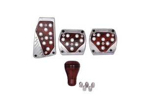 Πεντάλ Αλουμινίου Universal Deluxe Sports Kit Ξύλο 5 Τμχ