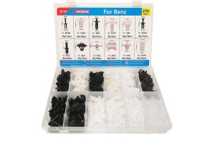 Κουμπώματα Ταπετσαρίας Αυτοκινήτου Για Benz (12 Διαφορετικά Σχέδια) 270 Τεμάχια