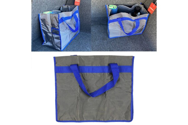 Τσάντα/Θήκη Οργάνωσης Πορτ-Παγκάζ & Τσάντα Για Ψώνια Γκρι / Μπλε 38x20x31cm