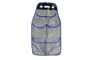 Θήκη Οργάνωσης Πλάτης Καθίσματος Αυτοκινήτου Γκρι / Μπλε 75x43cm 99076