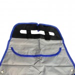 Θήκη Οργάνωσης Πλάτης Καθίσματος Αυτοκινήτου Γκρι / Μπλε 75x43cm 99076