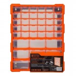 Συρταριέρα Εργαλείων Πλαστική / Κουτί Αποθήκευσης 39 Θέσεων Tactix 38.5x16x48.5cm 320636