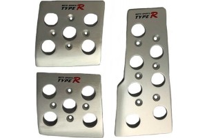 Πεντάλ Αλουμινίου Universal Type-R 2407 Ασημί Σετ 3 Τεμάχια