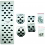 Πεντάλ Αλουμινίου Και Footrest Συμβατά Με ABT- Passat / Golf 5 / Golf 7 Μη Αυτόματο Σετ 4 Τεμάχια