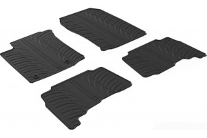 Πατάκια Αυτοκινήτου Gledring (0272) Συμβατά Με Toyota Land Cruiser 150 (Αυτόματο) 2013+ 4Τμχ