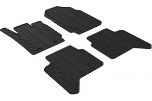 Πατάκια Αυτοκινήτου Gledring (0565) Συμβατά Με Ford Ranger (Αυτόματο) Double Cabin 05.2013+