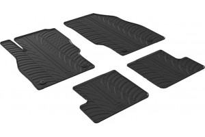 Πατάκια Αυτοκινήτου Gledring (0090) Συμβατά Με Opel Adam 3D 2013+ 4Τμχ