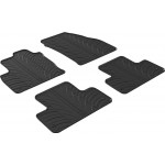 Πατάκια Αυτοκινήτου Gledring (0521) Συμβατά Με Land Rover Range Rover Evoque 2011-01.2019 4Τμχ