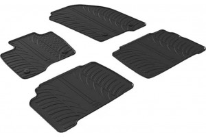 Πατάκια Αυτοκινήτου Gledring (0552) Συμβατά Με Ford Galaxy 08.2015+ / S-Max 06.2015+ 4Τμχ