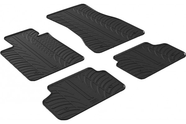 Πατάκια Αυτοκινήτου Gledring (0497) Συμβατά Με Bmw Series 5 G30 / G314 / 5D 03.2017+ 4Τμχ