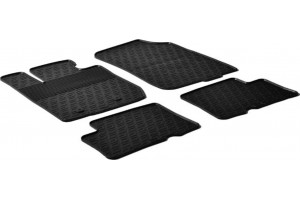 Πατάκια Αυτοκινήτου Gledring (0173) Συμβατά Με Dacia Duster 4x4 2010-2015 4Τμχ