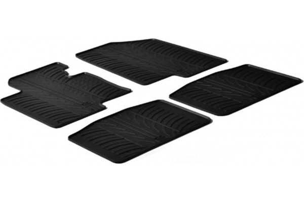Πατάκια Αυτοκινήτου Gledring (0237) Συμβατά Με Kia Optima 2012+ 4Τμχ