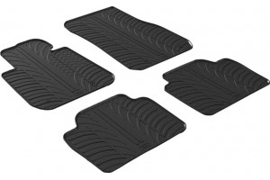 Πατάκια Αυτοκινήτου Gledring (0351) Συμβατά Με Bmw Series 5 F10 / F11 2010+ / 2013-02.2017 4Τμχ