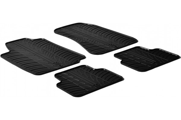 Πατάκια Αυτοκινήτου Gledring (0341) Συμβατά Με Alfa Romeo 159 2005+ 4Τμχ
