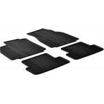 Πατάκια Αυτοκινήτου Gledring (0042) Συμβατά Με Renault Megane Ii 2002-2008 4Τμχ