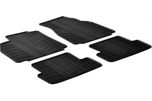 Πατάκια Αυτοκινήτου Gledring (0042) Συμβατά Με Renault Megane Ii 2002-2008 4Τμχ