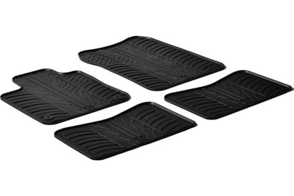 Πατάκια Αυτοκινήτου Gledring (0040) Συμβατά Με Renault Twingo Ii 2007-2014 4Τμχ