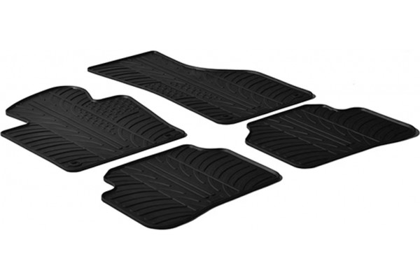 Πατάκια Αυτοκινήτου Gledring (0063) Συμβατά Με Vw Passat 2005-2009 4Τμχ