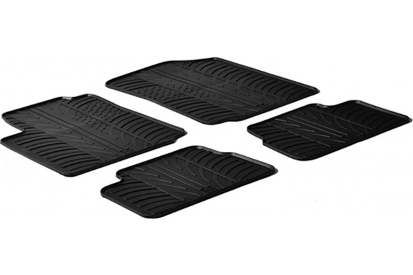 Πατάκια Αυτοκινήτου Gledring (0113) Συμβατά Με Citroen C3 2002-2009 4Τμχ