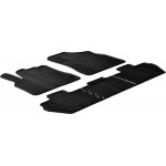 Πατάκια Αυτοκινήτου Gledring (0121) Συμβατά Με Citroen Berlingo / Peugeot Partner 2008+ / Fl 2015+ 5 Τεμάχια