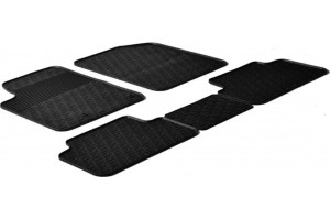 Πατάκια Αυτοκινήτου Gledring (0117) Συμβατά Με Citroen Berlingo / Peugeot Partner 2002-2007 5 Τεμάχια