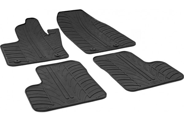 Πατάκια Αυτοκινήτου Gledring (0576) Συμβατά Με Fiat 500X 02.2015+ / Jeep Renegade 02.2015+ 4Τμχ