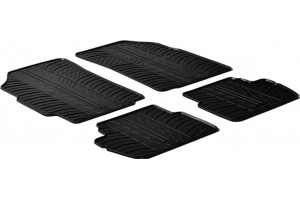 Πατάκια Αυτοκινήτου Gledring (0185) Συμβατά Με Chevrolet Spark 2010+ / Modif 2012+ 5D 4Τμχ