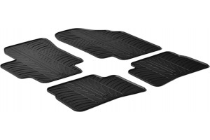 Πατάκια Αυτοκινήτου Gledring (0191) Συμβατά Με Hyundai Accent 2005+ / Kia Rio 2005-2010+ 4Τμχ