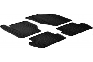 Πατάκια Αυτοκινήτου Gledring (0124) Συμβατά Με Citroen C4 5D 2010+ / DS4 4Τμχ