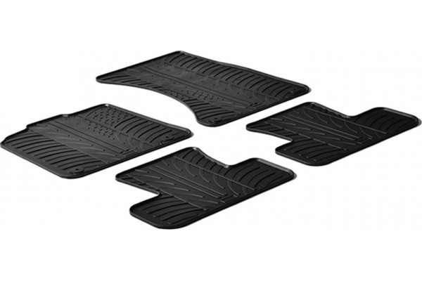 Πατάκια Αυτοκινήτου Gledring (0242) Συμβατά Με Audi Q5 2008-12.2016 4Τμχ