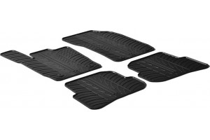 Πατάκια Αυτοκινήτου Gledring (0244) Συμβατά Με Audi A1 3 & 5D 2010-11.2018 4Τμχ