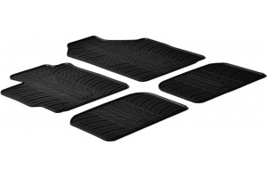 Πατάκια Αυτοκινήτου Gledring (0261) Συμβατά Με Toyota Yaris 2006+ / Toyota Urban Cruiser 2009+ 4Τμχ